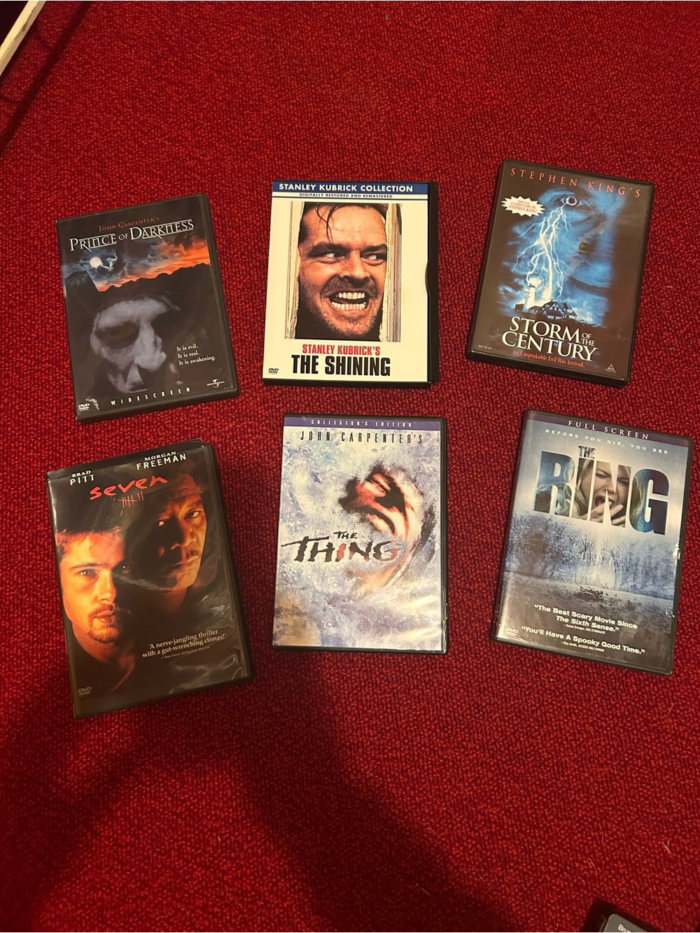Mixed Horror DVD Lot